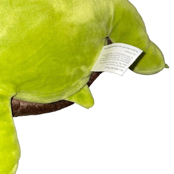 Kohls Cares Plush Turtle Foolish Tortoise Eric Carle Stuffed Animal Green 15" - Picture 8 of 10